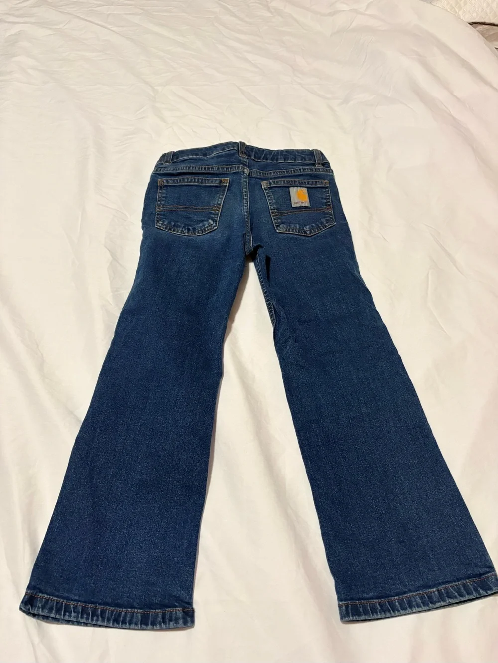 Carhartt Kids Blue Flared Jeans